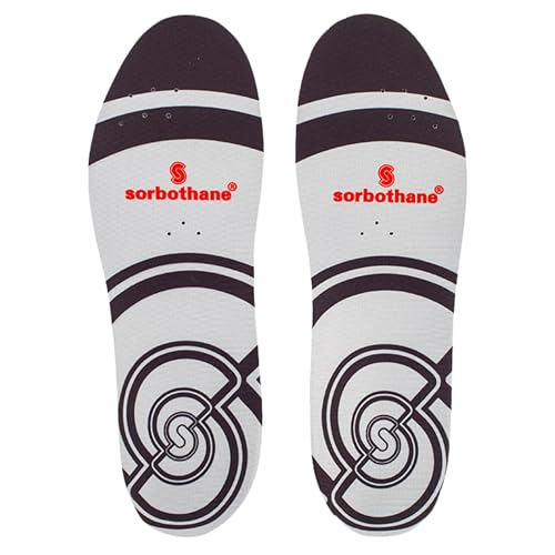 [Sorbothane] �V�o�[�W���� SORBOTHANE Sorbo Pro Insoles for Men and Women, Shock Absorbing, Anti Bacterial, Protection during Sport and