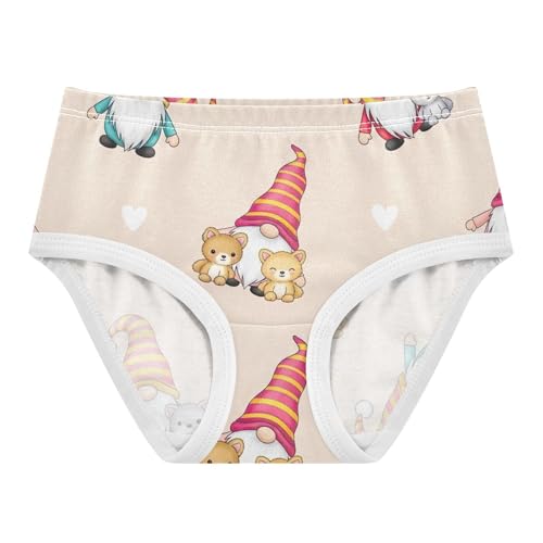 Funny Girls Underwear Toddler 2t Cotton Cute Panties Girl Cute Gnomes St Kids Undies Briefs