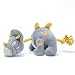 BARK Herbert The Herbivore Plush Dog Toy, Large