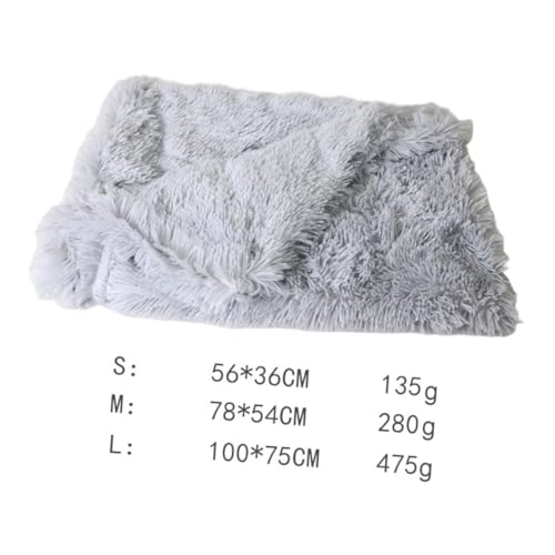 Couverture polaire douce pour animaux tapis peluche isolant du sol