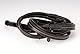 Rhinegold 0 Elegance Soft Feel Rubber Reins-Black Zügel, Schwarz, Einheitsgröße