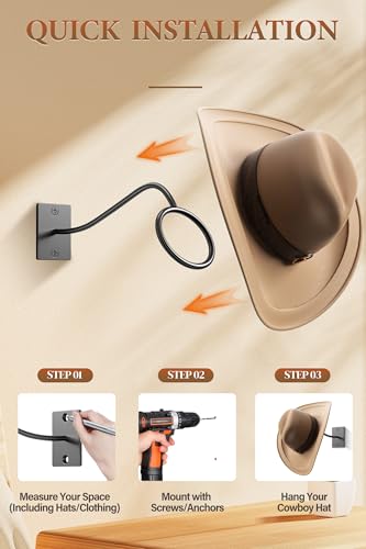 Opiniones de Ganchos para sombreros los preferidos por los clientes. 12 Imagen adicional