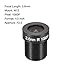 uxcell 3 Pcs CCTV Camera Lens 3.6mm Focal Length 1080P F2.0 1/3 Inch Wide Angle for CCD Camera