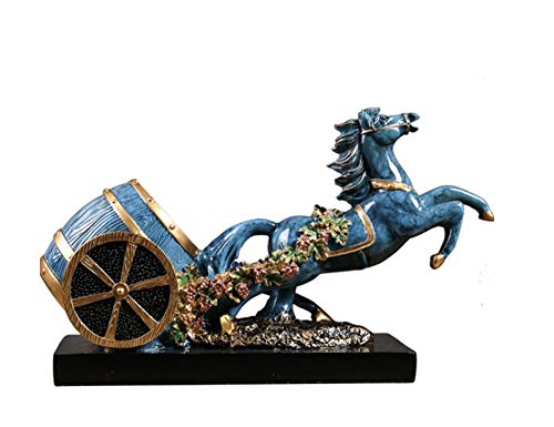 LUYIYI Poétique et Élégant Pegasus Wine Racks Artisanat Personnalisé De Mode Bureau Ornements Hôtel Salon Bar Creative Décorations Souvenir Cadeaux (Style : B)