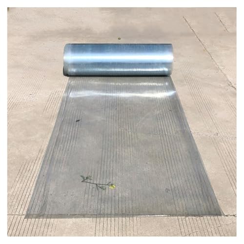 pujindu Lámina De Policarbonato Transparente para Techos, Paneles De Policarbonato para Invernaderos, Panel De Cubierta Fácil De Cortar para Jardinería Y Agricultura Al Aire Libre.(1.5x18m/59x709in)