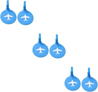 NOLITOY 6 Peças Etiqueta De Bagagem Malas Para Crianças Acessórios De Viagem Malas Infantis Etiquetas De Bagagem Etiquetas De Etiqueta De Mala Etiqueta De Mala Etiqueta De Mala Etiquetas