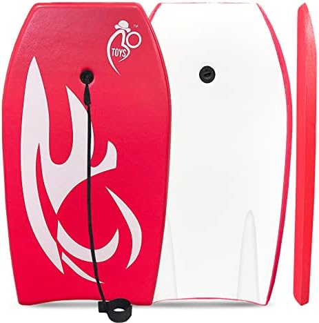 Bo-Toys Body Board Lightweight with EPS Core (RED, 41-INCH)