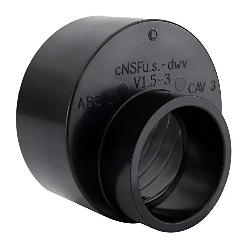 RecPro RV Eccentric Tank Reducer Black 3