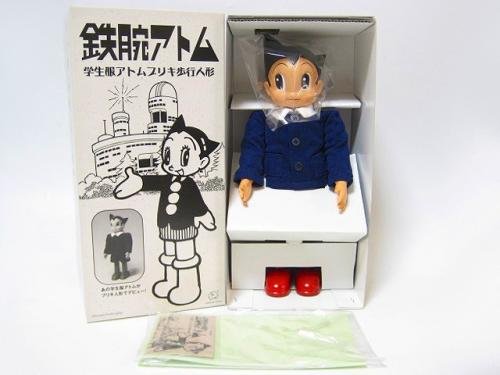 Amazon.co.jp: 鉄腕アトム 学生服版 大阪ブリキ ゼンマイ歩行 美品 