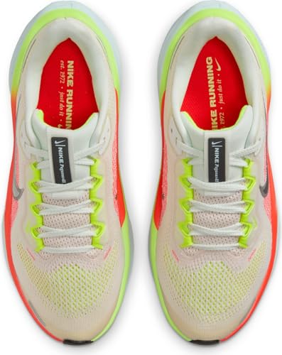 Kid's Air Zoom Pegasus 41 (100 - Summit White/Chrome-Bright Crimson)4