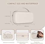 Sac de pompe à sein pour Momcozy M9/M6/M5/S12pro/S9 Pro/V1 pro/V2 pro, Pompes mammaires portables Cas de transport compatible avec la plupart des pompes mammaires portables, tient 2 Pompes