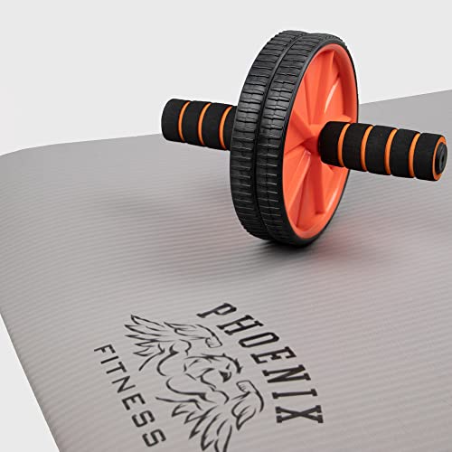 Phoenix Fitness RY922 Ab Roller for Abs Workout, Ab Wheel Exercise Equipment, Ab Wheel for Home Gym - Ab Machine for Ab Workout - Ab Workout Equipment
