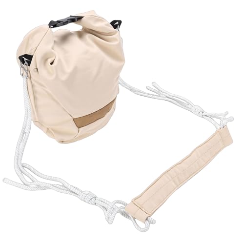 Bolso para cámara digital sin espejo que evita dolores por transporte en caqui