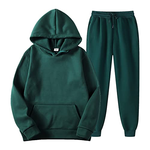 Rvidbe Two Piece Set Pants Women, Two Piece Workout Sets for Women Plus Size, Sweatsuits for Women, Womens Two Piece Outfits Casual Sweatsuits Solid Tracksuit Matching Jogger Pants Set Fall Outfit