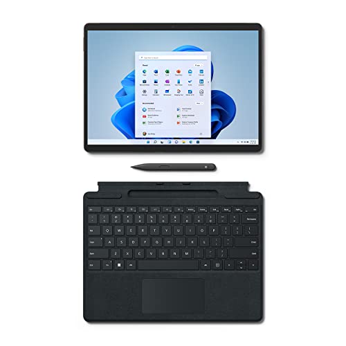 Microsoft-Surface-Pro8-1313cm-Touch-Screen-i58GB-RAM-256-GB-SSD-SC-English-Window-11-Graphite-WiFi-6-for-Ultra-Fast-Bandwidth-Bluetooth-Black-Medium-8PQ-00029