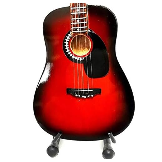 Mini guitare de collection réplique artistes années 60