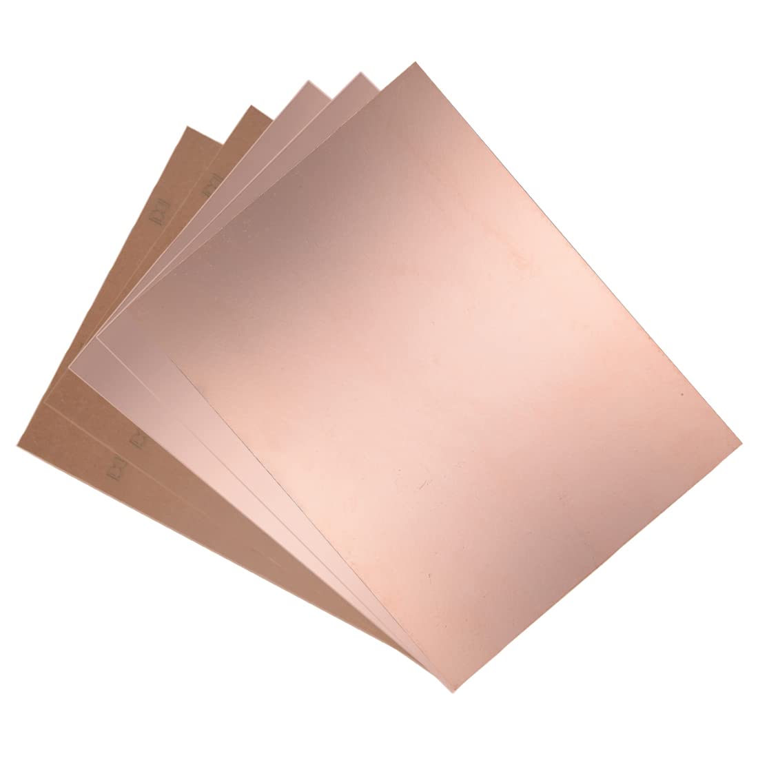 PATIKIL 200x150x1.5mm Rame Rivestito Laminato, 5pz FR4 Single-Sided PCB Circuito Scheda per Fai da Te Prototipazione, PCB Scheda