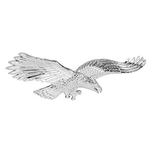 Image of GG Grand General 90095 Chrome Plastic Large Flying Eagle Stick-On Emblem