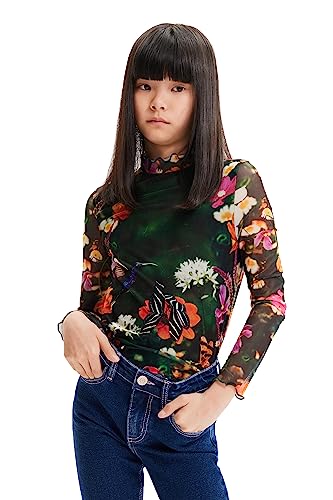 T-shirt Desigual Flora fille vêtement enfant coton imprimé fleurs