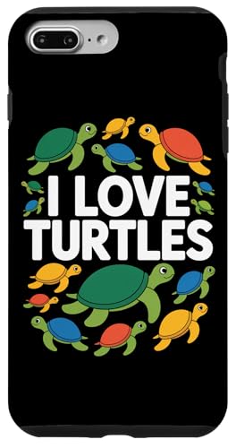 I Love Turtles Jt C̐ M X}zP[X iPhone 7 Plus/8 Plus p