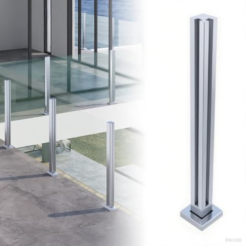 Poteaux de balustrade de balcon en acier inoxydable pour aménager votre terrasse