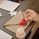 EXCEART 5Pcs Holzstempel Griff Rund 5cm Holzstempel Basteln Tagebuch DIY Scrapbooking Stempel Machen Material