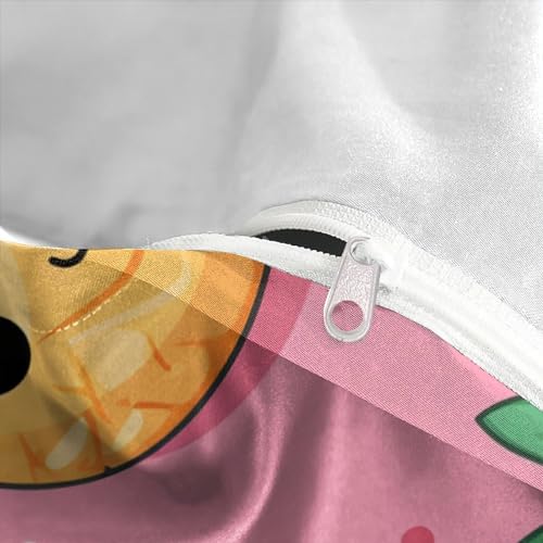 Lovely-Pineapple-3D-Printedcartoon-Fruit-Bedding-Set-Quilt-Cover-Comforter-Covers-Duvet-Cover-Microfiber-with-Pillowcases-3-Pieces-for-Childrens-and-Adults-with-Zipper-Closure-Queen228x228cm 41JEsfR2l5L