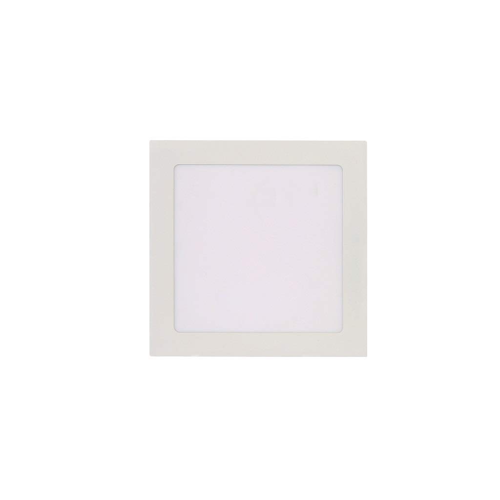 HynJGih Downlight Led Ceiling Light Embedded Ultra-Thin Panel Light Living Room Square Aisle Spotlight Corridor Lights(9W,Square Warm Light)