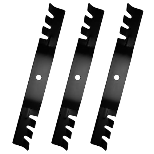 blce 110-6837-03 115-5059-03 Mulching Blades Compatible with 50 Deck Toro TimeCutter Z5000 Series 74370 74372 Zero Turn Mower Replace 112-9759-03 112-9759 115-5059 3 Pack