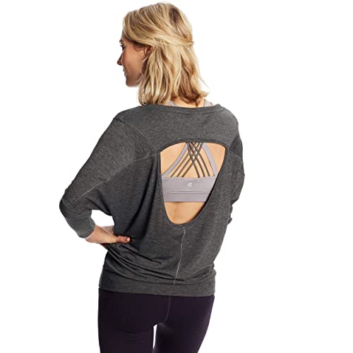 C9-Champion-Womens-Long-Sleeve-Open-Back-Top