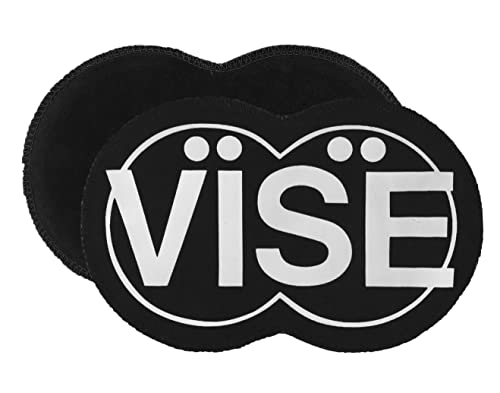 Generic Vise Shammy Pad - Black, Universal Fit, Metal, Front, Multiple Powersport Vehicles