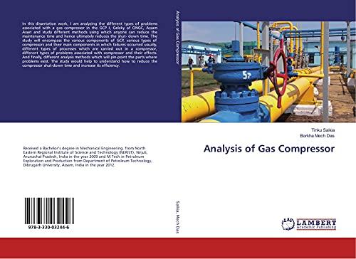 Preisvergleich Produktbild Analysis of Gas Compressor