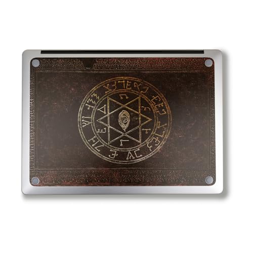 Image of Laptop Skin Compatible with Alienware M18 R2 (2024) - Tome - Premium 3M Vinyl Protective Wrap Decal Cover - Easy to Apply | Crafted in The USA by MightySkins