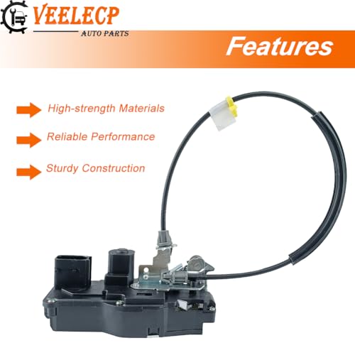 Image of Door Lock Actuator Compatible with 2008-2014 CTS Front Right Passenger Side with Passive Entry Models