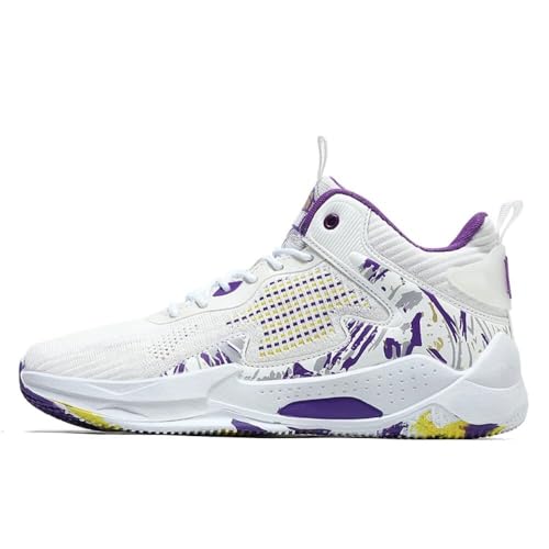 Zapatillas de baloncesto transpirables botas de entrenamiento antideslizantes para hombre