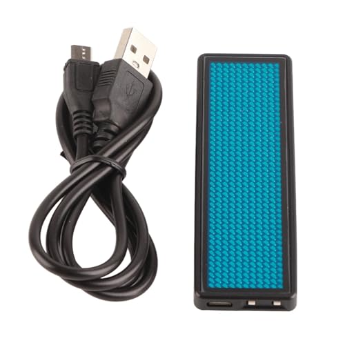 Badge nominatif LED magnétique Garosa pour éviter d'abîmer vos vêtements