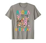 Photo Gallery aloha È il mio ottavo compleanno hawaii girls flamingo 8 anni maglietta Photo Gallery aloha È il mio ottavo compleanno hawaii girls flamingo 8 anni maglietta