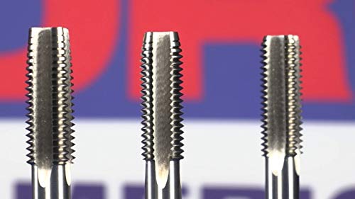 Image of Drill America High-Speed Steel Hand Threading Tap (#00-90 - 4 inch, m1 - m65, Taper, Plug, Bottom and Set, Right and Left Hand) Bright Finish, DWT Series