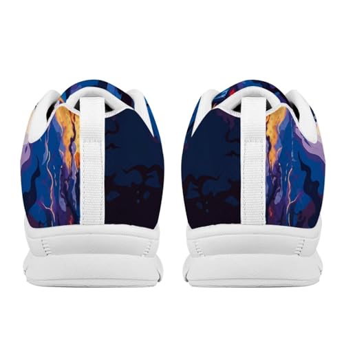 Forchrinse Running Shoes for Unisex Comfort Lace Up Walking Sneakers Lightweight Athletic Shoes for Women Men4