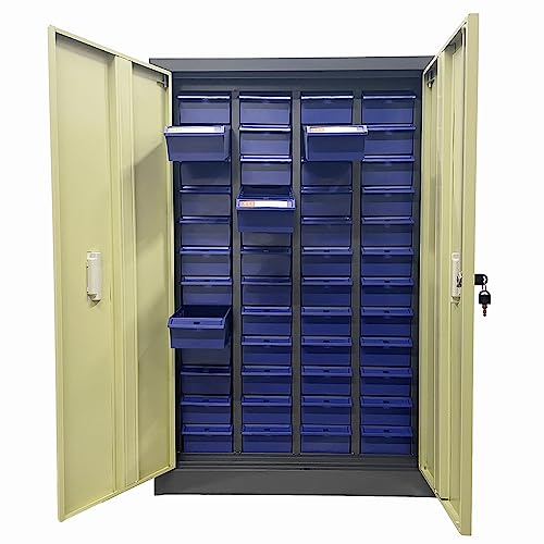 HQHAOTWU Parts Cabinet with 48 Medium Drawers, Tool & Office Supplies Storage Cabinet