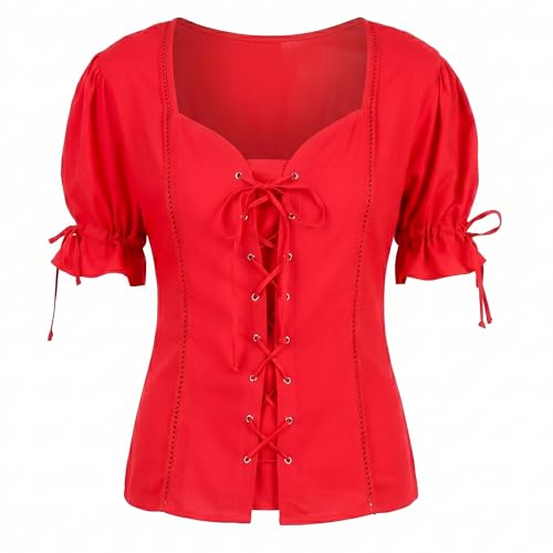Costume médiéval de pirate pour femme en tissu premium avec finitions corset