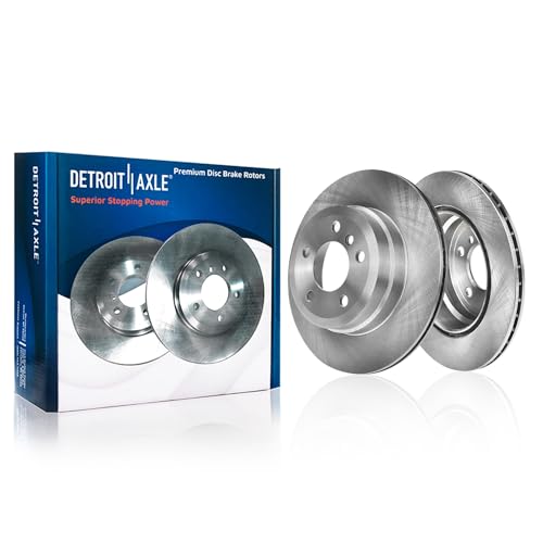 Image of Detroit Axle - Brake Rotors for 2007-2010 BMW X5 2008 BMW X6