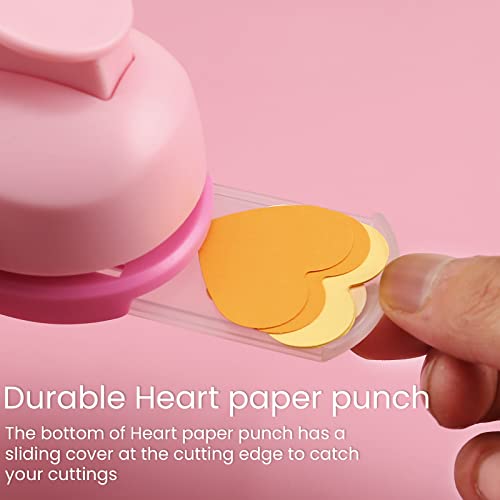 Myartool Heart Paper Punch, 1.5 Inch Heart Punches For Paper Crafts, 38Mm Heart Hole Punch For Making Scrapbook Pages, Memory Books, Card Making, Journals, Gift Tags, Homemade Confetti #TOP5