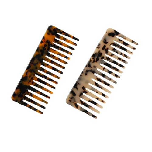 Peine Desenredante Grande Dientes Anchos 2 Unidades miniatura 1