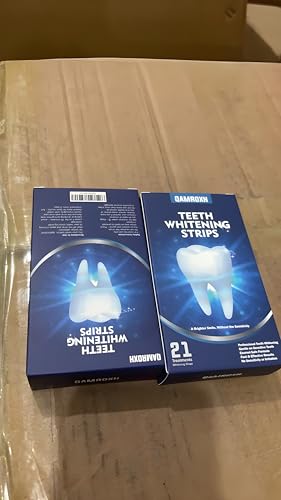Tiras blanqueadoras de dientes