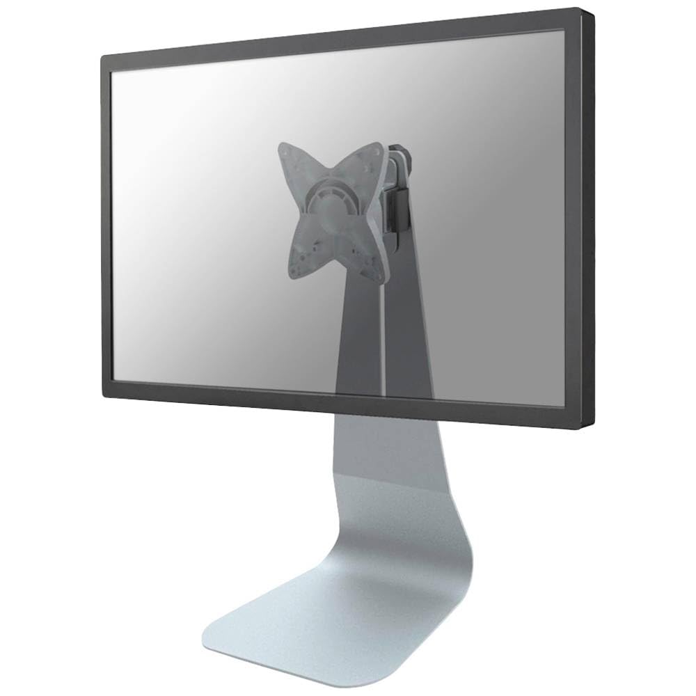 Newstar A Schermo Piatto/Monitor A Schermo Piatto Vite per Schermo Singolo Perno 10 – 30 "1, Altezza Regolabile, Nero Argento Silver