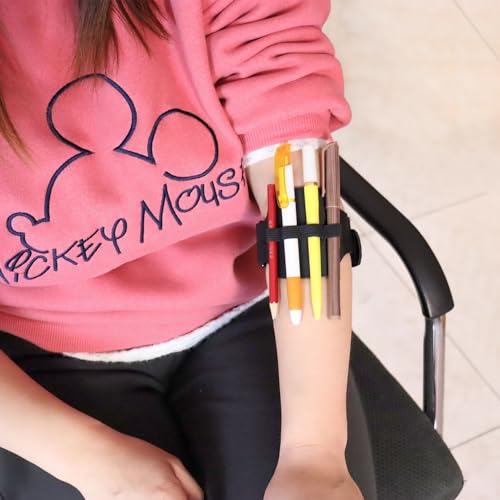 Image of rainbowstar Pen armband Pens Pencil Holder Perfect for Carpenters Construction Workers Bartenders Waiters Chefs Nurses