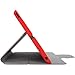 Targus 3D Apple iPad Pro (9-7-Inch) Tablet Case Cover Drop-Safe Protection, Hands Free Stand Folio Case, Strong Secure Durable Wrap Closure, Water-resistant, Anti-Scratch, Red (THZ63503GL)