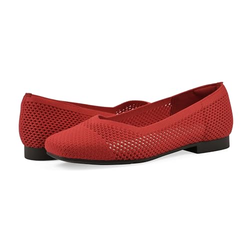 Cliffs by White Mountain Women's Beslee Knit Flat2