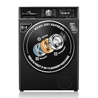 IFB 10 Kg/7 Kg/3 Kg 3-in-1, AI Powered, Fully Automatic Washer Dryer Refresher (IFB Laundrimagic®, EXECUTIVE PLUS ZXB, 9 Swirl Wash, Eco Inverter Technology, Black VCM)